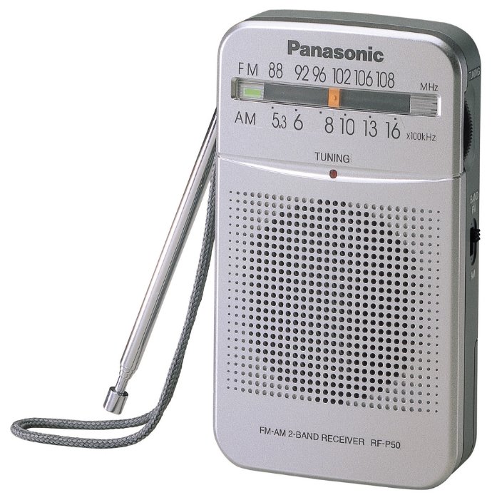 Радиоприемник Panasonic RF-P50EG-S (фото modal 1)