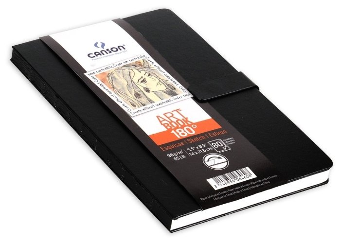 Скетчбук Canson 180° Art Book 21 х 14.8 см (A5), 96 г/м², 80 л. (фото modal 2)