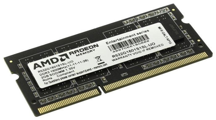 Оперативная память AMD R532G1601S1SL-UO (фото modal 1)