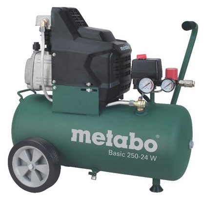 Компрессор Metabo Basic 250-24 W (фото modal 1)
