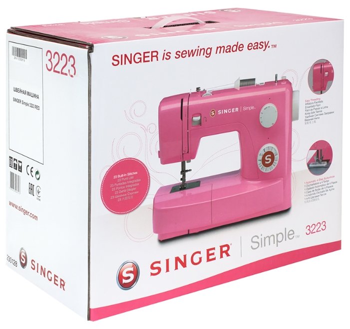 Швейная машина Singer Simple 3223 Red (фото modal 7)