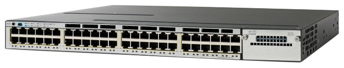 Коммутатор Cisco WS-C3850-48PW-S (фото modal 1)