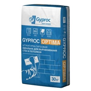 Штукатурка Gyproc Гипсовая Optima, 30 кг (фото modal nav 1)