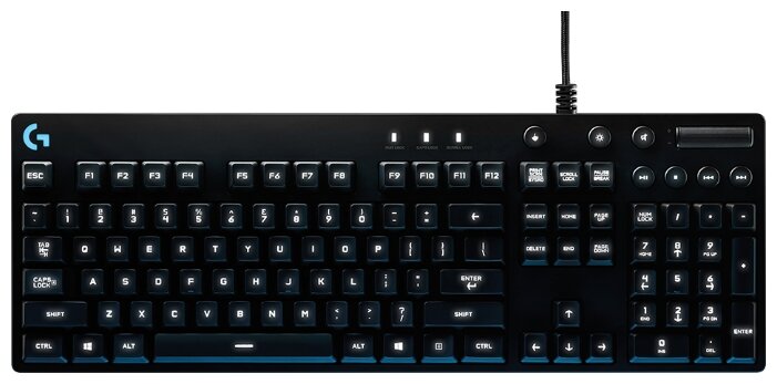 Клавиатура Logitech G G810 ORION SPECTRUM Black USB (фото modal 1)