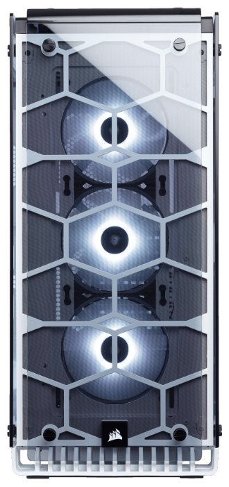 Компьютерный корпус Corsair Crystal Series 570X RGB White (фото modal 3)