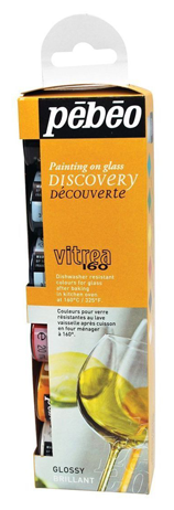 Краски Pebeo Vitrea 160 Discovery Set 753404 6 цв. (20 мл.) (фото modal 1)