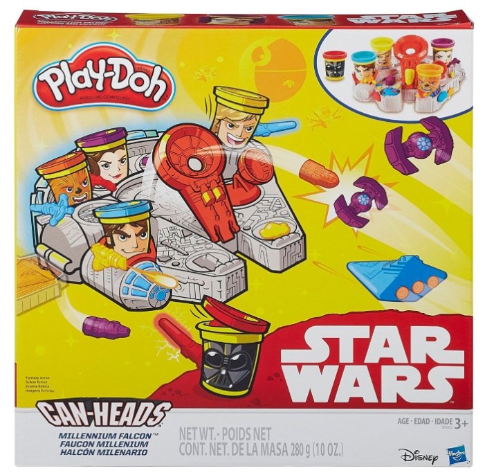 Масса для лепки Play-Doh Звездные войны - Тысячелетний Сокол (B0002) (фото modal 2)