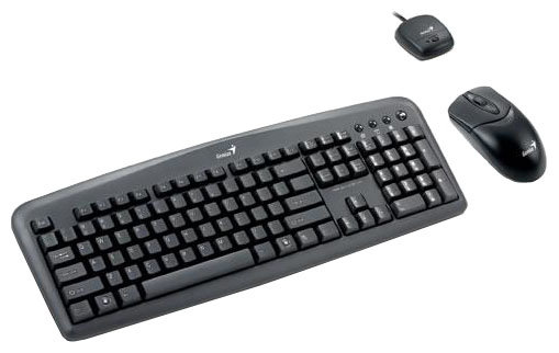 Клавиатура и мышь Genius TwinTouch 600 Black USB (фото modal 1)