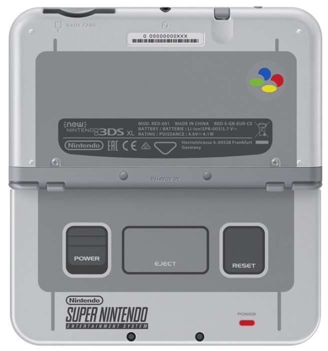 Игровая приставка Nintendo New 3DS XL SNES Edition (фото modal 2)