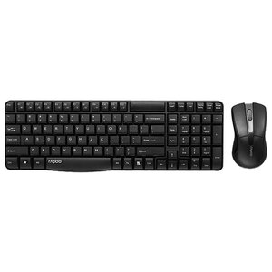 Клавиатура и мышь Rapoo X1800 Black USB (фото modal nav 1)