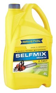 Масло для садовой техники Ravenol Selfmix 2T 4 л (фото modal 1)