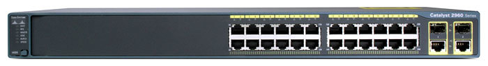 Коммутатор Cisco WS-C2960-24TC-L (фото modal 1)