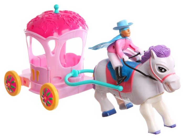 Shenzhen Toys карета с лошадью и всадником (269) (фото modal 2)