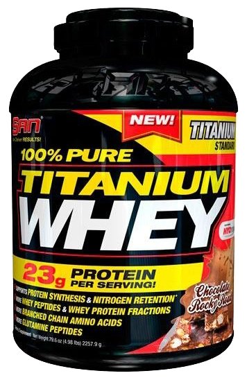 Протеин S.A.N. 100% Pure Titanium Whey (2240-2272 г) (фото modal 4)