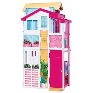 Barbie Городской дом Малибу DLY32 (фото modal nav 3)