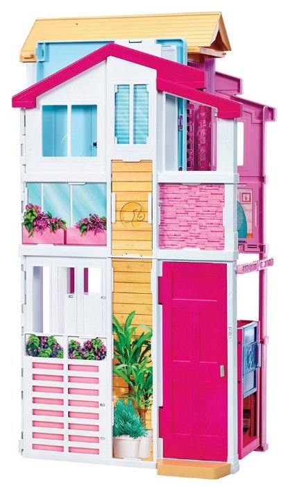 Barbie Городской дом Малибу DLY32 (фото modal 3)
