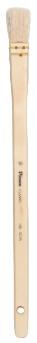 Кисть Pinax Classic, коза №16, флейц, с длинной ручкой (фото modal 1)