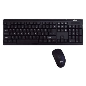 Клавиатура и мышь Ritmix RKC-001 Black USB (фото modal nav 1)