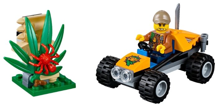 Конструктор LEGO City 60156 Багги для поездок по джунглям (фото modal 2)