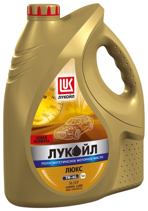 Моторное масло ЛУКОЙЛ Люкс полусинтетическое SL/CF 5W-40 5 л (фото modal 1)