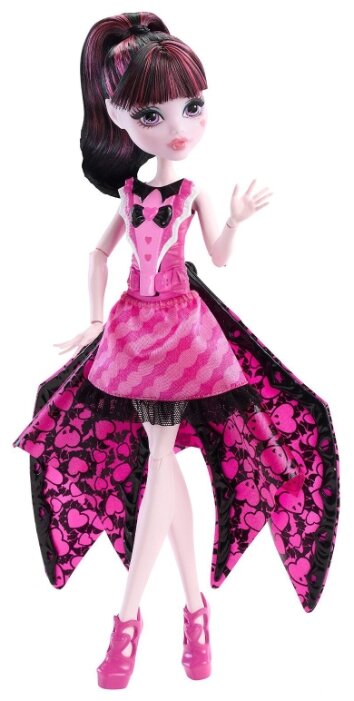 Кукла Monster High Дракулаура в трансформирующемся наряде, 26 см, DNX65 (фото modal 2)