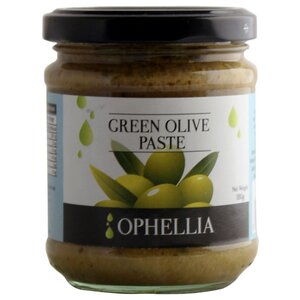 Ophellia Паштет из зеленых оливок, стеклянная банка 212 мл (фото modal nav 1)