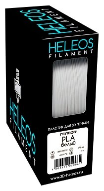 PLA пруток Heleos 1,75 мм белый (фото modal 1)