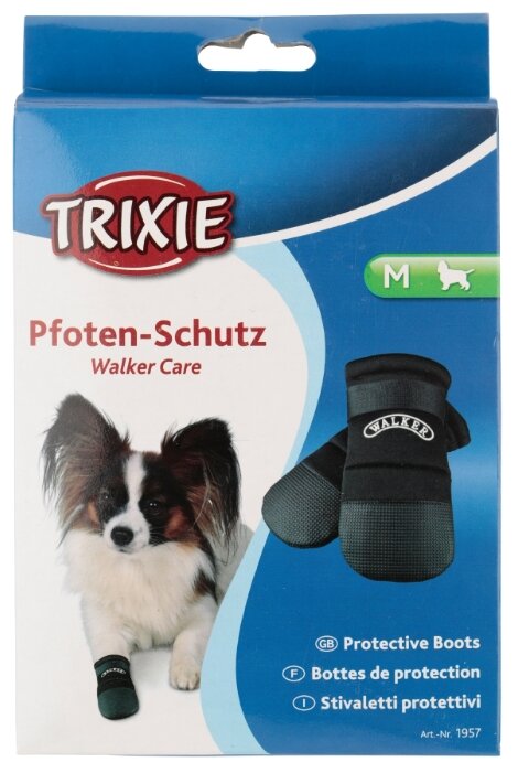 Ботинки для собак TRIXIE Walker Care Protective 2 шт M (фото modal 3)