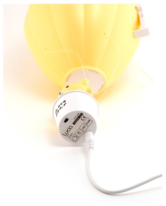 Ночник Lucia 101 Воздушный шар (желтый) (фото modal 4)