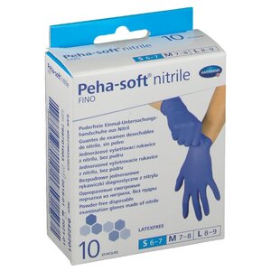Перчатки смотровые Hartmann Peha-soft nitrile fino (фото modal nav 5)