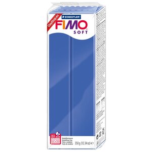 Полимерная глина FIMO Soft 350 г бриллиантовый синий (8022-33) (фото modal nav 1)