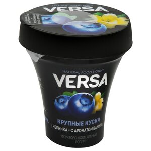 Питьевой йогурт Versa черника с ароматом ванили 3.5%, 235 г (фото modal nav 1)