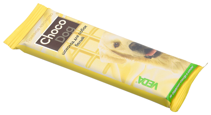 Лакомство для собак VEDA Choco Dog шоколад белый (фото modal 2)
