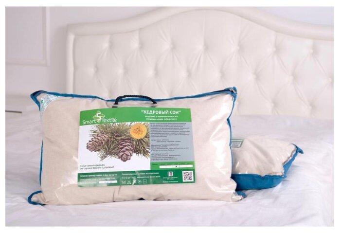 Подушка Smart Textile ортопедическая Кедровый сон 40 х 60 см (фото modal 4)