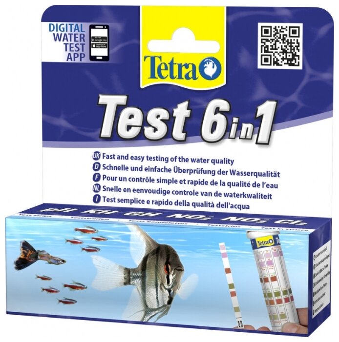 Tetra Test 6в1 тесты для аквариумной воды (фото modal 7)