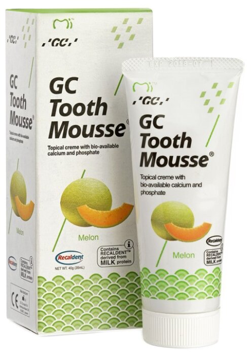 Зубной гель GC Corporation Tooth mousse, дыня (фото modal 1)