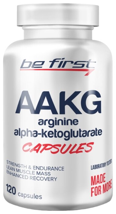 Предтренировочный комплекс Be First AAKG Capsules (120 шт.) (фото modal 1)