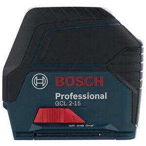 Лазерный уровень BOSCH GCL 2-15 Professional + RM 1 Professional (0601066E00) (фото modal nav 3)