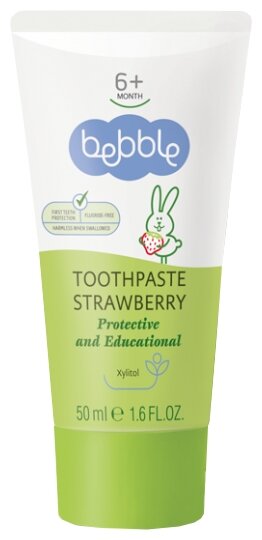 Зубная паста Bebble с ароматом клубники (фото modal 1)
