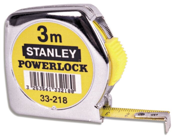 Рулетка STANLEY POWERLOCK 1-33-218 13 мм x 3 м (фото modal 1)