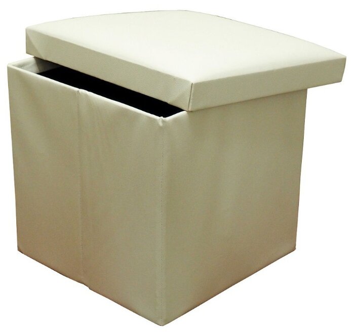 Пуфик с ящиком для хранения Тематика складной искусственная кожа (фото modal 8)