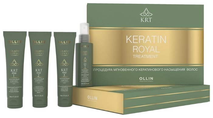Набор OLLIN Professional Keratine royal treatment (фото modal 1)