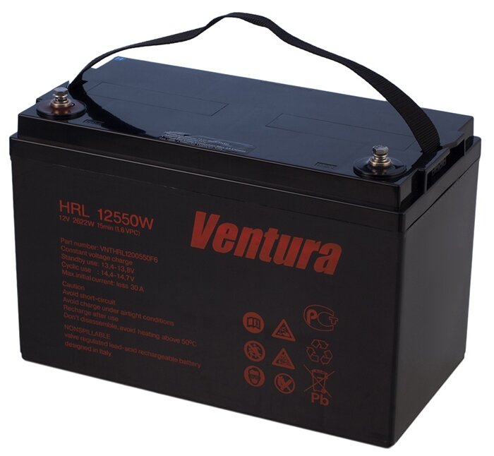 Аккумуляторная батарея Ventura HRL 12550W 110 А·ч (фото modal 1)