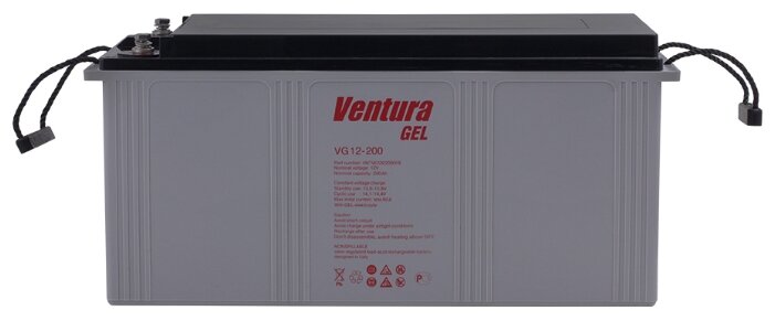 Аккумуляторная батарея Ventura VG 12-200 200 А·ч (фото modal 1)