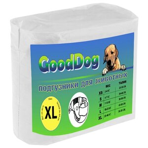 Подгузники для собак Good Dog 7799 размер XL (фото modal nav 1)