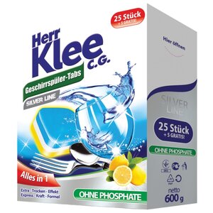 Herr Klee Silver Line таблетки для посудомоечной машины (фото modal nav 3)