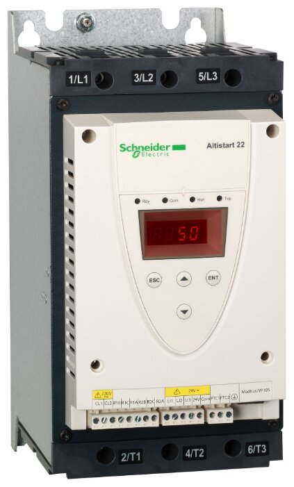 Софтстартер (устройство плавного пуска электродвигателя) Schneider Electric ATS22D62Q (фото modal 1)