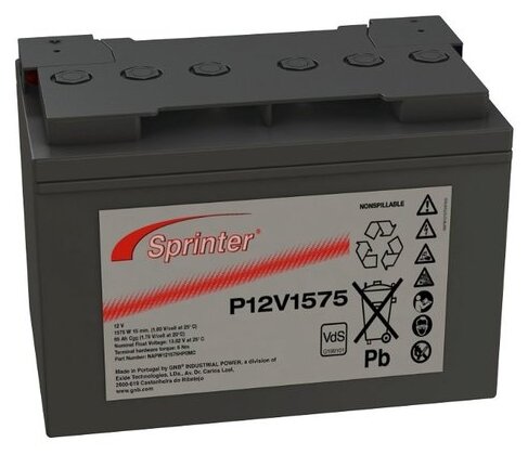 Аккумуляторная батарея Sprinter P12V1575 66 А·ч (фото modal 1)