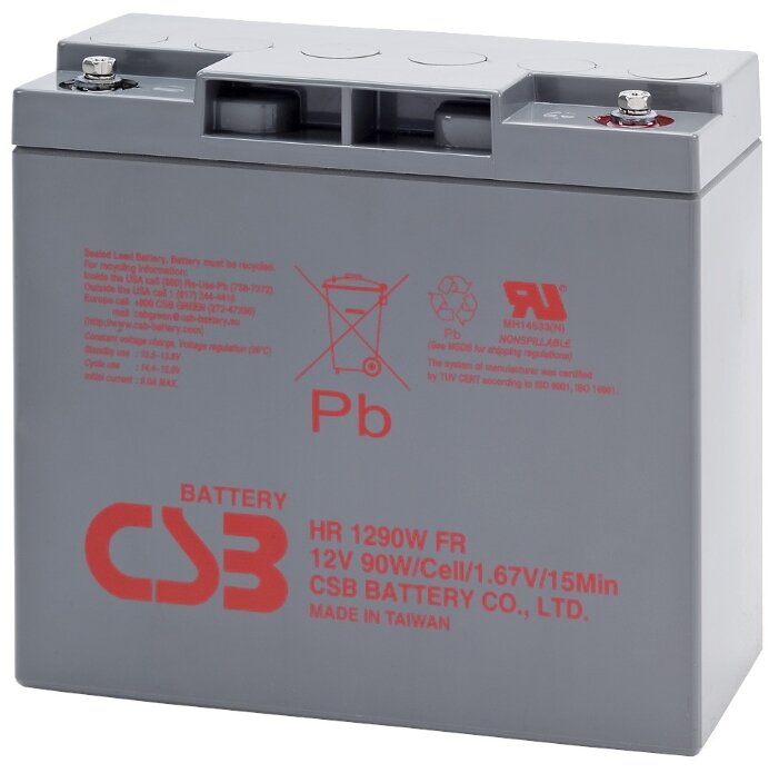 Аккумуляторная батарея CSB HR 1290W 22.5 А·ч (фото modal 1)