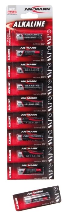 Батарейка ANSMANN Alkaline AAA (фото modal 5)